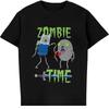 Футболка 2025 Adventure Zombie Time Забавная футболка Креативная графика Уникальный дизайн Фанм Женские футболки Короткая женская одежда