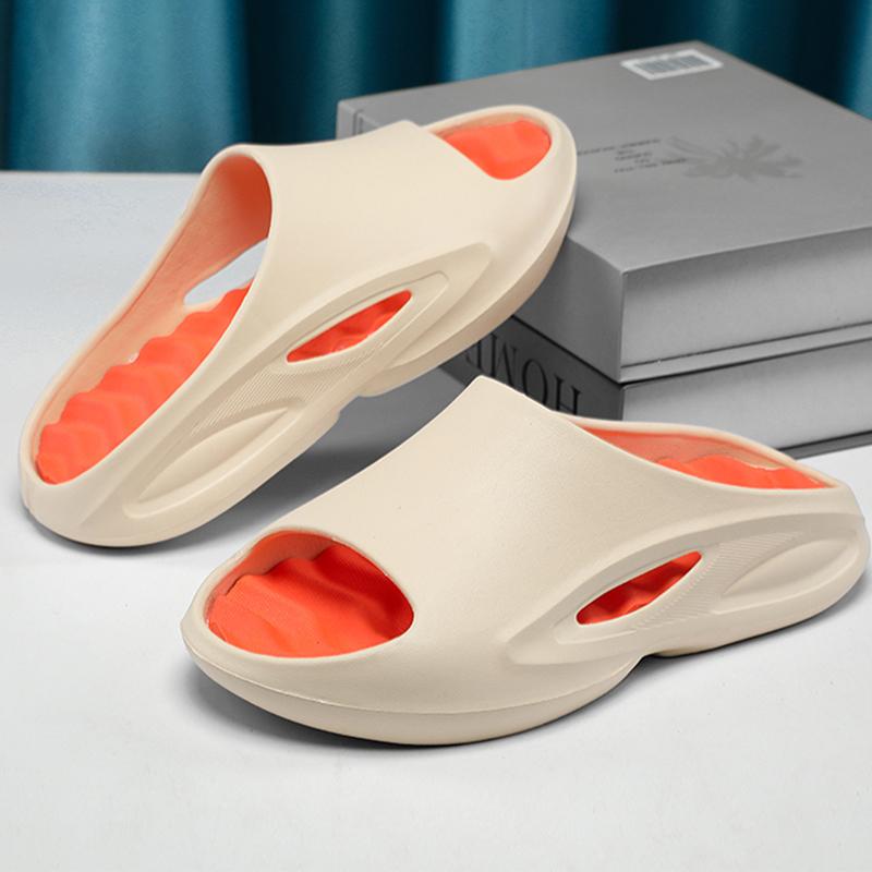 Мужские сандалии 36-45, высококачественные резиновые и пластиковые сандалии в стиле EVA, летние женские пляжные сандалии для дома и улицы