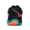 Mizuno Кроссовки унисекс Wave Lightning Z8 Черный Неоновый Пламень Павлиний Синий V1GA240006