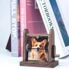Custom Wooden Hand-Cranked Flip Photo Album Gift