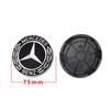 XCCWN1 For Mercedes Benz 4pcs 75mm For Mercedes Benz Car Wheel Center Cap Rim Hub Caps Emblem W202 W220 W213 W210 W164 E200 E260 E300