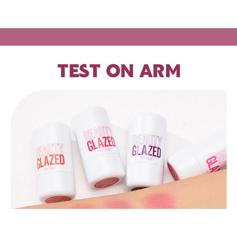 BEAUTY GLAZED - Гелевый тинт-румяна в стике - 4 цвета