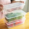 Контейнеры для хранения свежих продуктов Кухонный органайзер для холодильника Кейс Съемный поддон для слива Поднос Для хранения фруктов овощей мяса рыбы