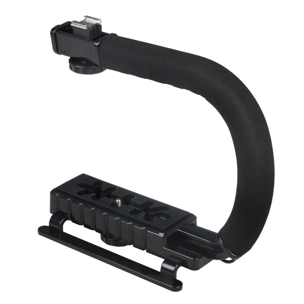 U-Shaped Camera Stabilizer for Low-Angle Handheld Video