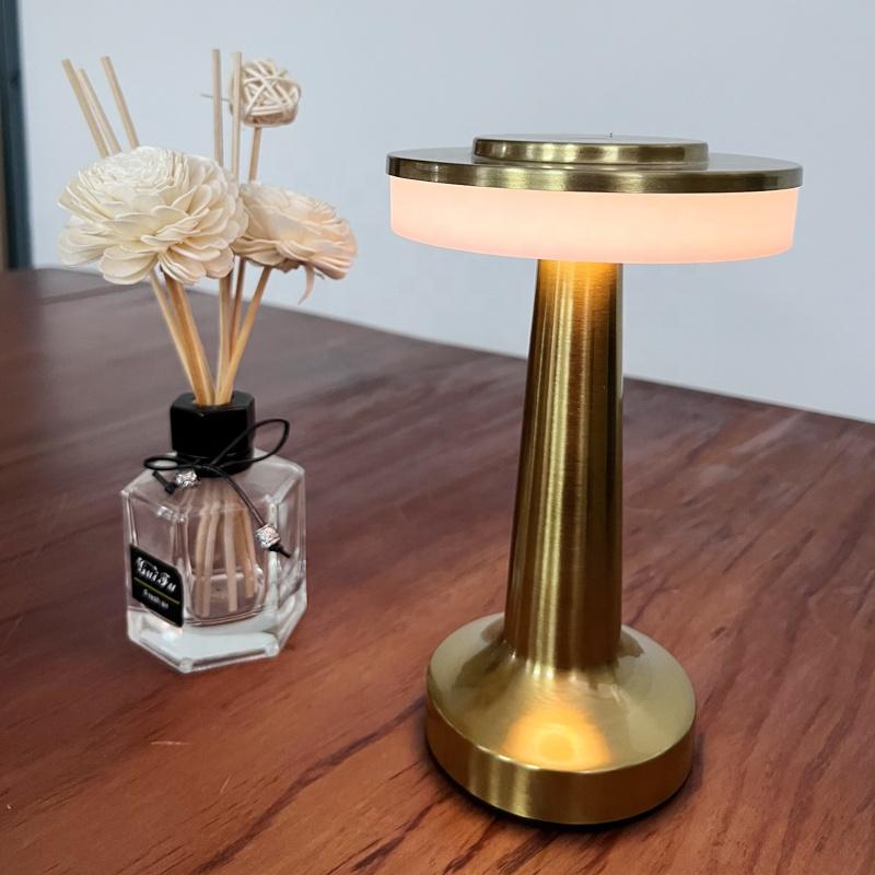 Новый сенсорный ретро светодиодный перезаряжаемый обеденный бар, уличный небольшой ночник, кофейный настольный декоративный стол