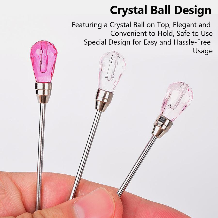 Палочка для смешивания Crystal Nail Art, шпатель из нержавеющей стали, палочка для перемешивания, ложка для смешивания цветов акрилового гель-лака