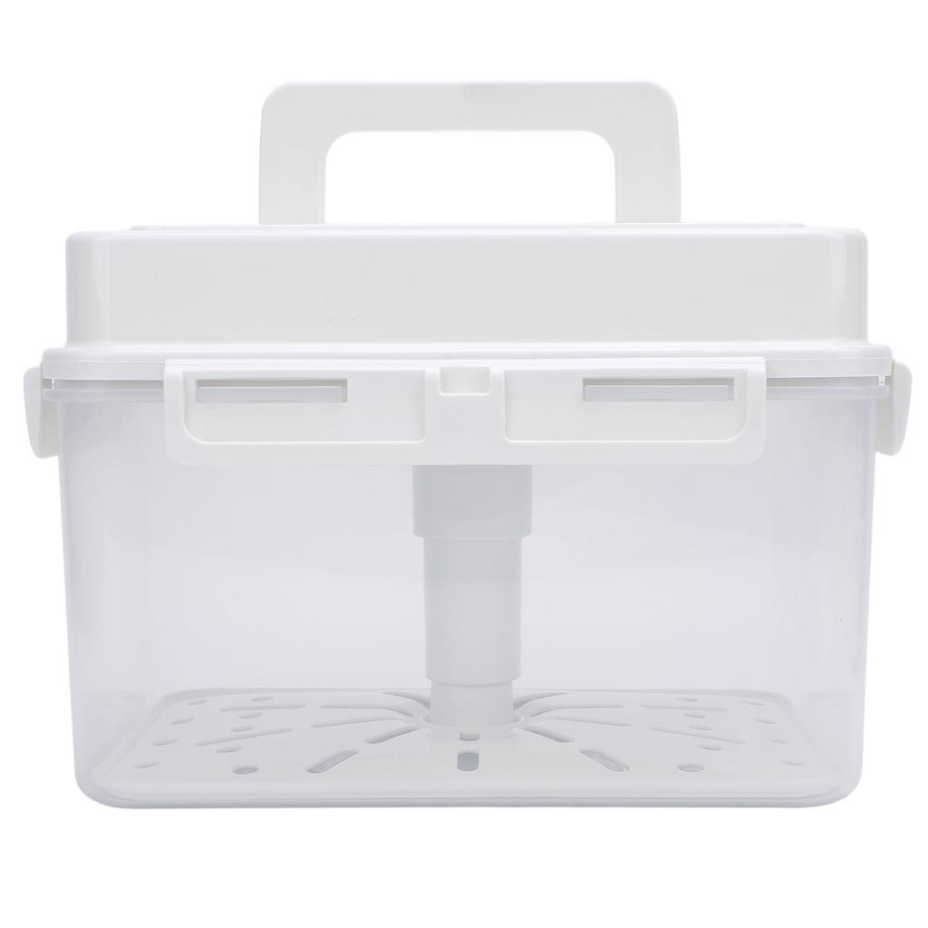 Контейнер для ферментации кимчи Большой вместимости Хорошая герметичность Прямоугольный Ящик для ферментации кимчи 4 л