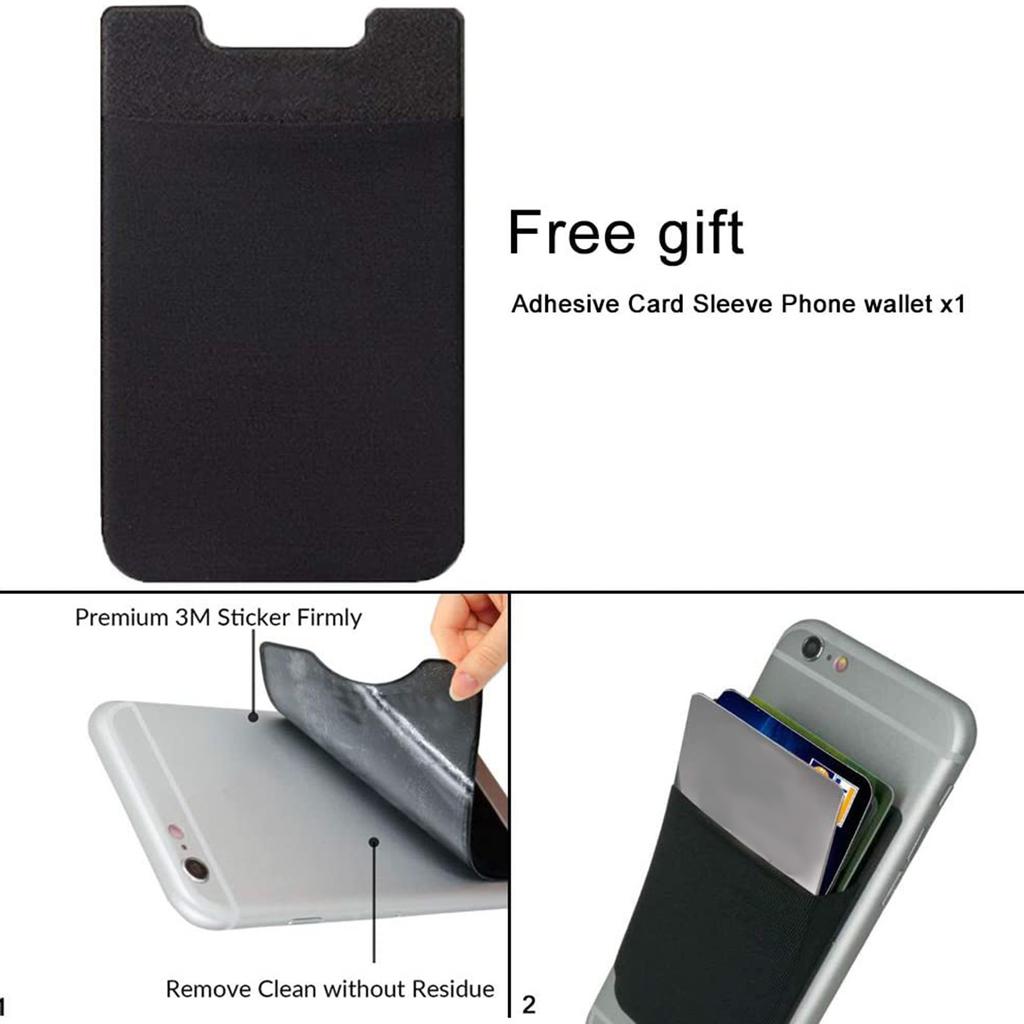 Клей-карандаш для мобильного телефона Hhone Hard Holder на кошельке, работающий как держатель кредитной карты