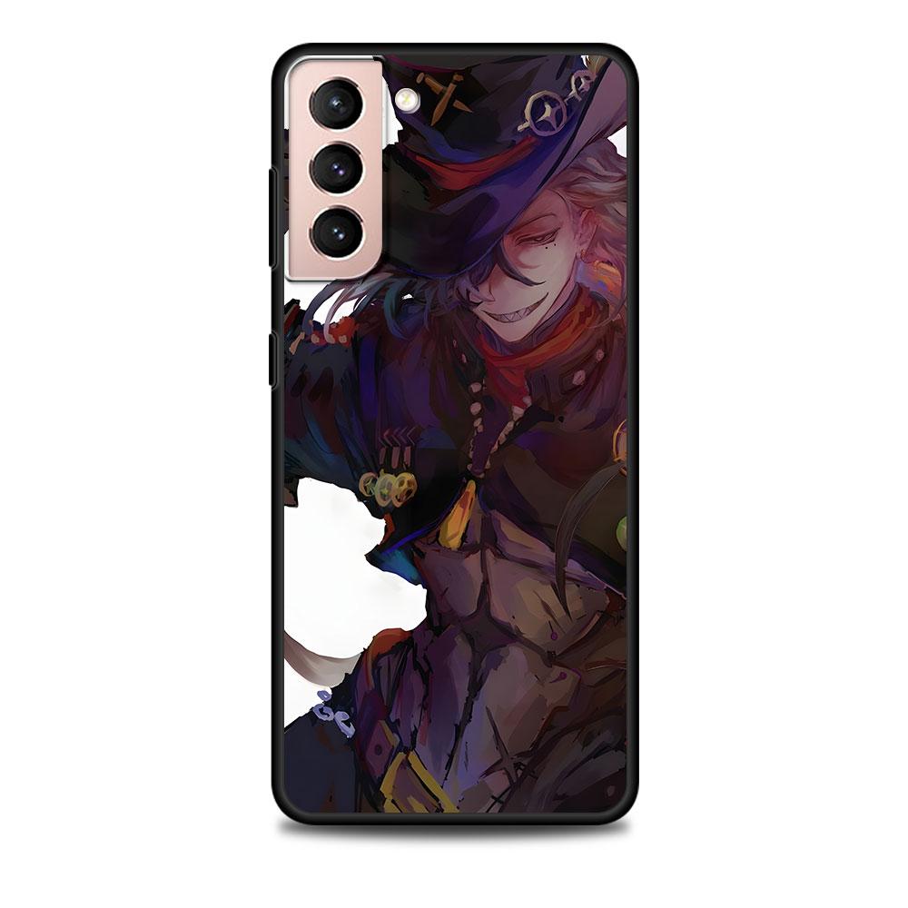Чехол-бампер для Samsung Galaxy S23 S10e S10 S21 FE S22 S9 S24 Ultra S20 Plus, мягкий черный, с изображением Рейнджер Бутхилл из Star Rail