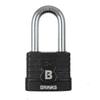 Brinks xt Plus Steel Keyed Padlock, 2.219-in, 1 Ea