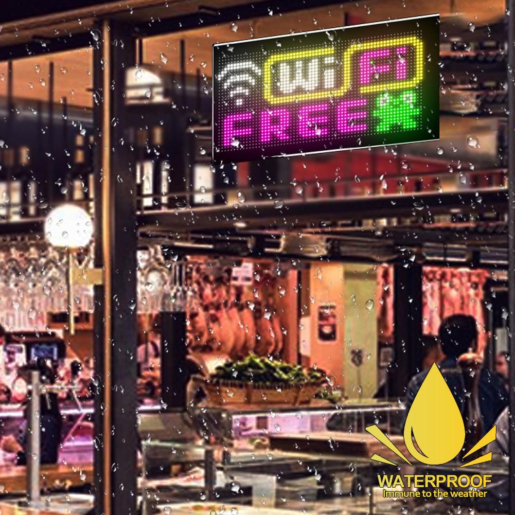 Автомобильный светодиодный RGB APP светодиодный гибкий матричный пиксельный панельный ночник DIY программируемый светодиодный дисплей для рекламы витрины магазина бара