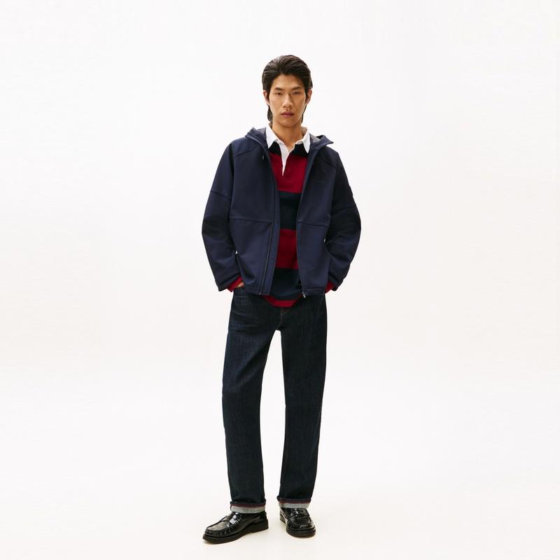 Tommy Hilfiger Jackets Men's Hooded Moderate Softshell, Other MW0MW42958