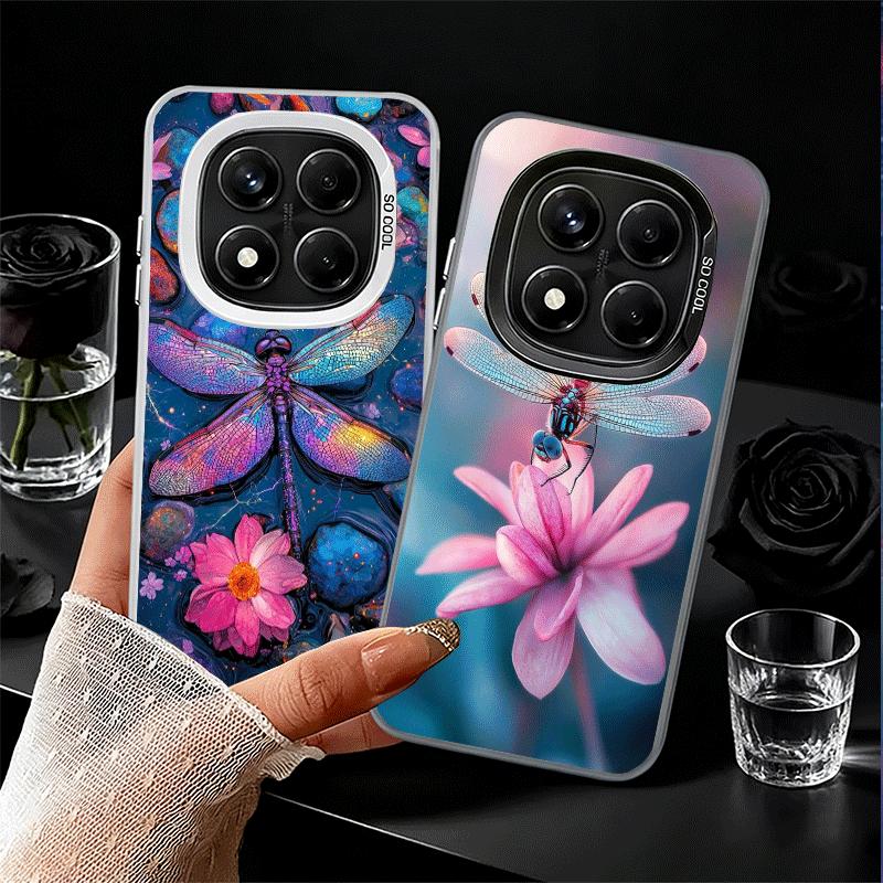Красивая эстетика стрекозы Мягкий чехол для телефона для Samsung Galaxy S24 S25 FE S26 Edge S23 Ultra S22 Plus S21 + Ударопрочный чехол