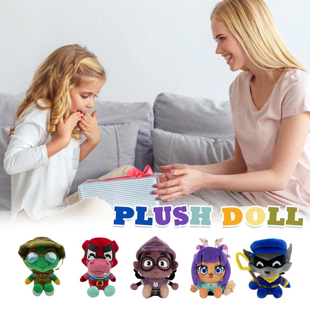 Plush Doll, Toy Gift, Cartoon , Children's Rag Doll, Children's Gift Pillow