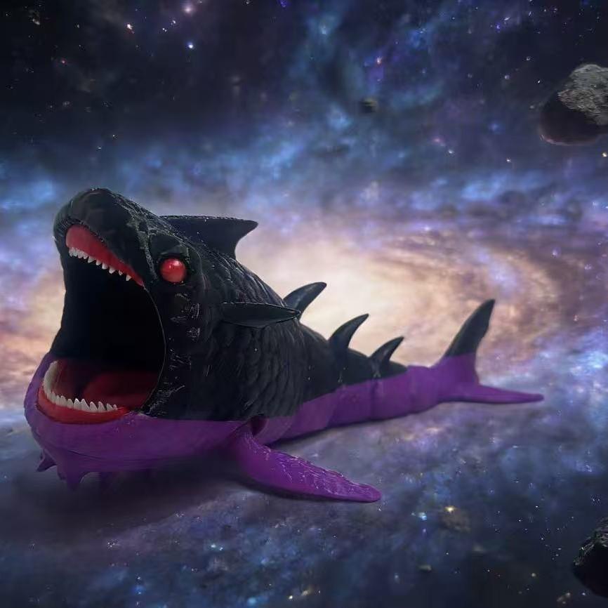 Глубоководный Монстр Тираннозавр Рекс 3D Печатная Модель Игрушка Для Коллекционеров И Детей