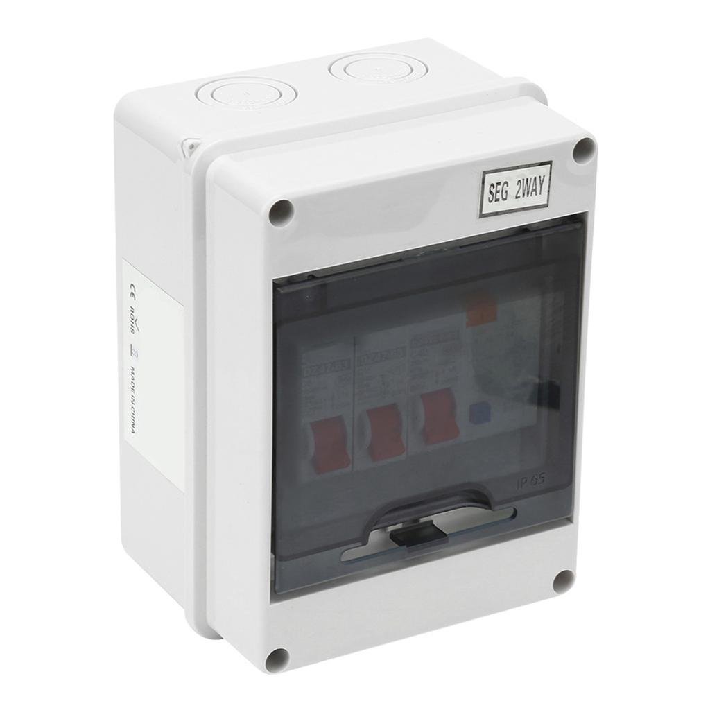 2-канальный гаражный караванный потребительский блок 40A 30mA RCD 2MCB 6A+16A