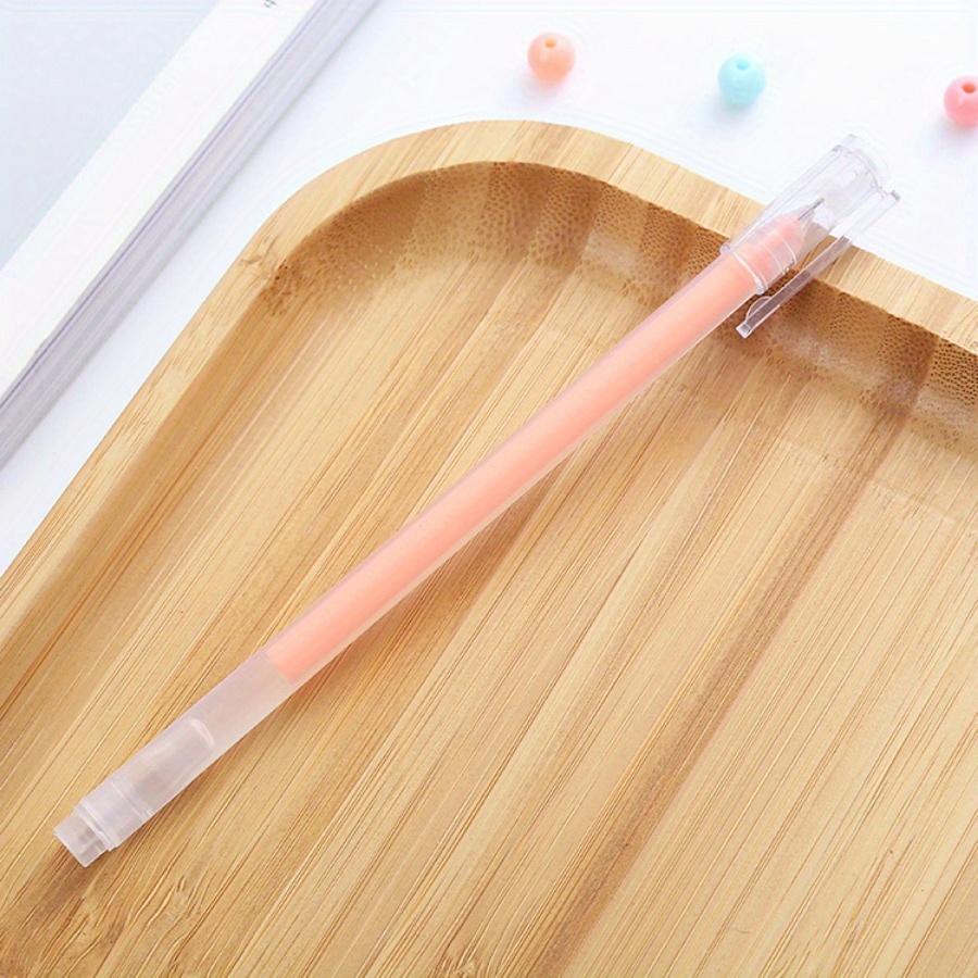 20pcs 0.5mm Pastel Pen Large Capacity Gel Pen Color Handbook Pen Marker High Gloss Pastel Pen Album Flash Pen