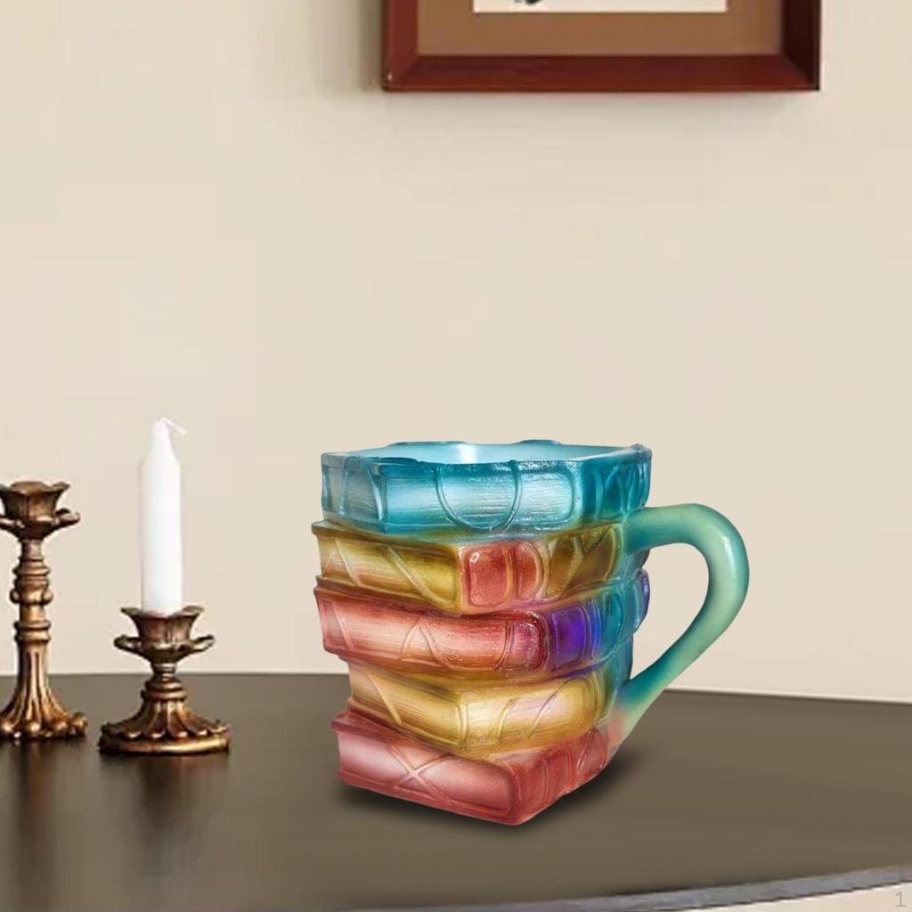 Кружка, Кружка-книжка для рисования, Оригинальный подарок для влюбленных, Уникальная кофейная кружка ручной работы, Забавная книжная чайная кружка