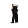 Li Ning Basketball Series Loose Fit Mid Rise Knit Sports Pants Men Bottoms Black AKLU205-1