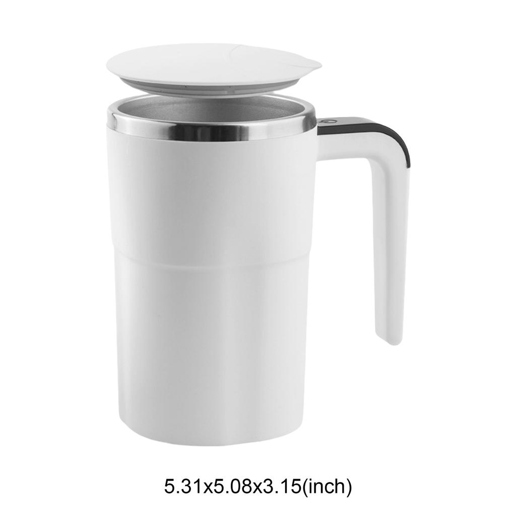 Self Stirring Mug Auto Magnetic Coffee Mug Stainless Steel Travel Coffee Mug Suitable for Coffee Milk Cocoa and Other Beverages