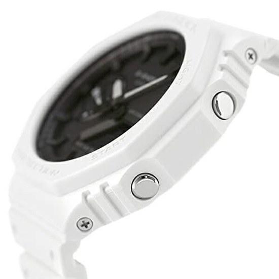 CASIO G-SHOCK Analog-Digital 2100 Series Octagonal Quartz Mens Watch GA-2100-7ADR