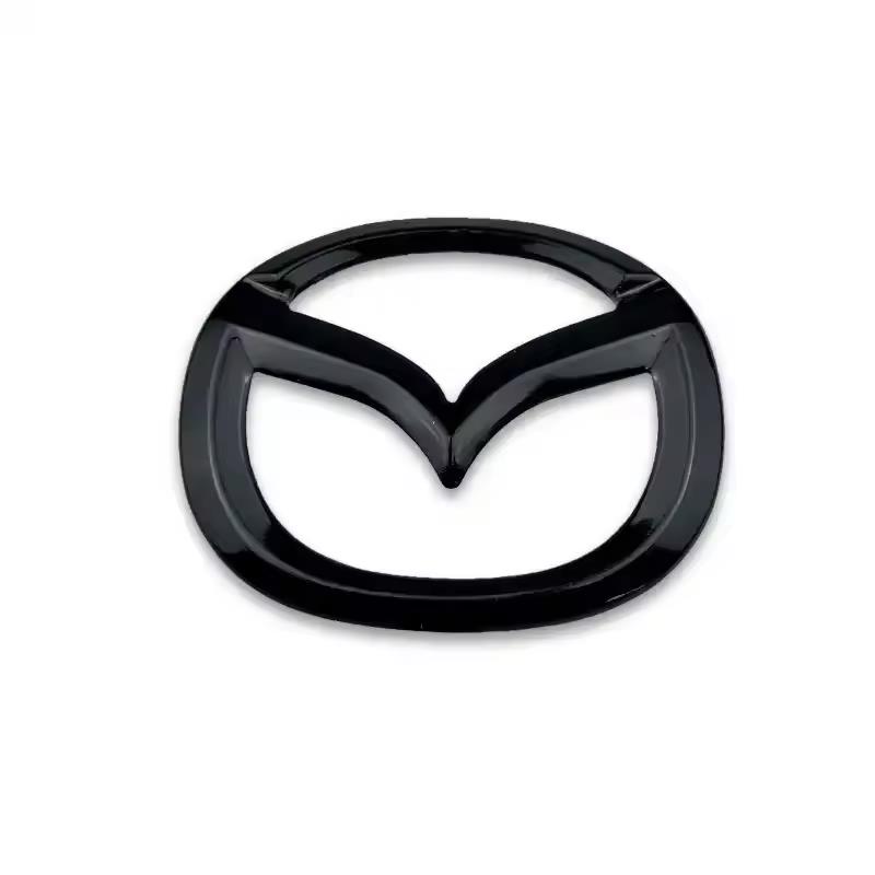 1 шт. Для Mazda 3 6 CX5 2 CX30 CX3 CX9 MX5 RX8 Axela Demio Atenza ABS Наклейка на центральную эмблему рулевого колеса автомобиля Автомобильный интерьер