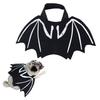Halloween Pet Costume Funny Dog Cat Bat Wing Outfit with Adjustable Straps Unique Pet Cosplay Accessories for Small Medium Pets