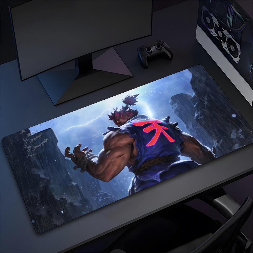 Street Fighter Game Mouse Pad High Quality Natural Rubber Mouse Pad The Most Professional Washable Laptop Mouse Pad
