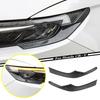 For 2023 Honda CR-V CRV Carbon Fiber Headlight Eyebrow Eyelid Strips Cover Trim