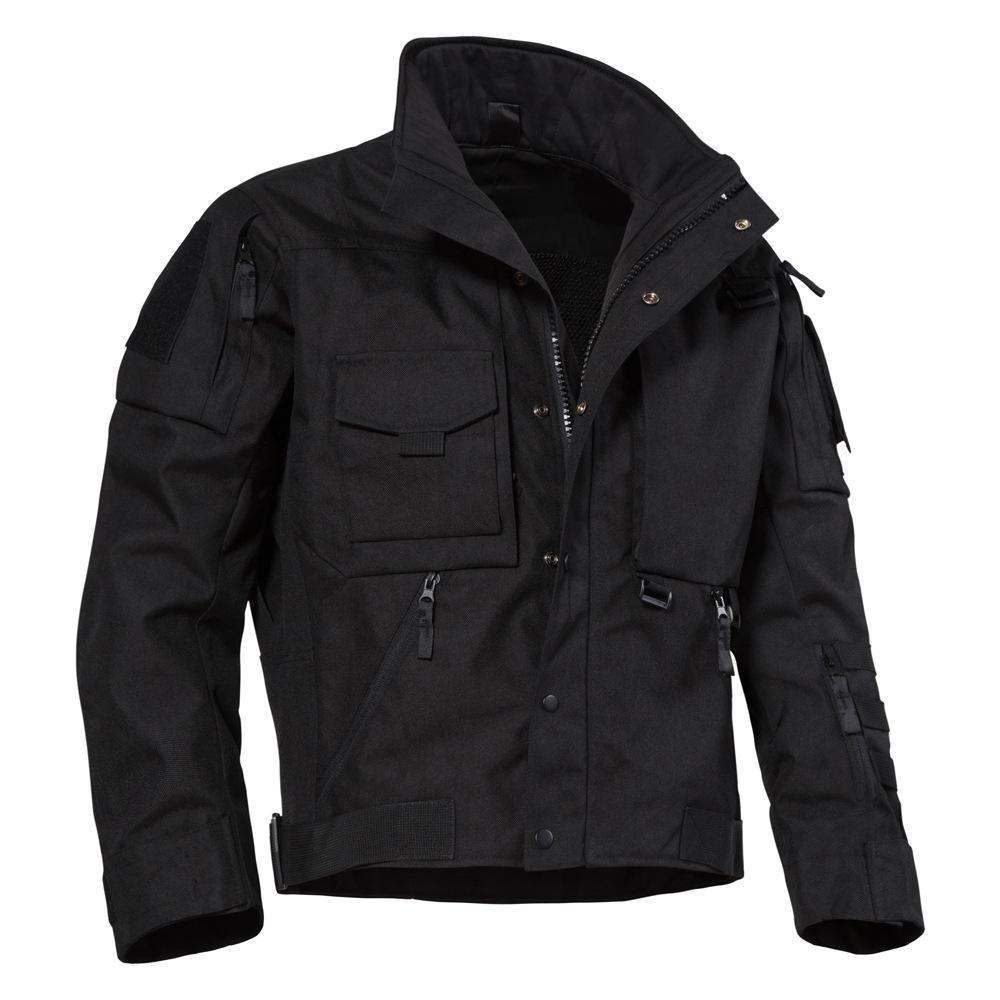 Agent Tactical Suit Jacket Men'S Windproof, Stab-Proof, Scratch-Resistant, Wear-Resistant Locomotive Hard Jacket