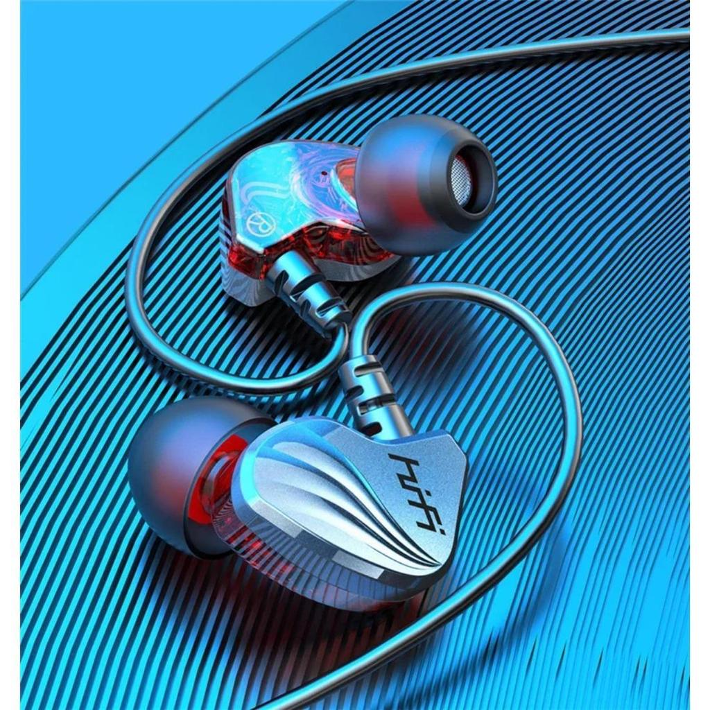 Проводные наушники-вкладыши HIFI 6D Surround Bass 3,5 мм Type C, спортивные водонепроницаемые игровые наушники с микрофоном