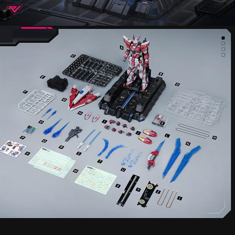 QianQiuShang 1/100 Alkaid Pink II XH-B01A Сборная модель меха Аction Figures с подставкой Коллекционная игрушка Декор Подарок