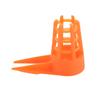 20pcs Ventilated Bee Cells Cover Plastic Protective Bee Cage Plastic Bee Cage  Professional Use