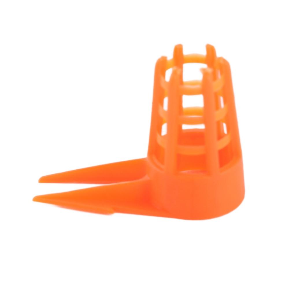20pcs Ventilated Bee Cells Cover Plastic Protective Bee Cage Plastic Bee Cage Professional Use