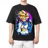 2026 новая футболка унисекс Dragon Ball для мужчин и женщин с принтом в стиле аниме, свободного кроя, повседневная рубашка
