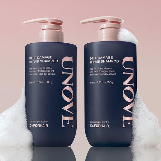 Ernove Deep Damage Repair Shampoo Double Special Set (500g+500g) Choose 2 Types