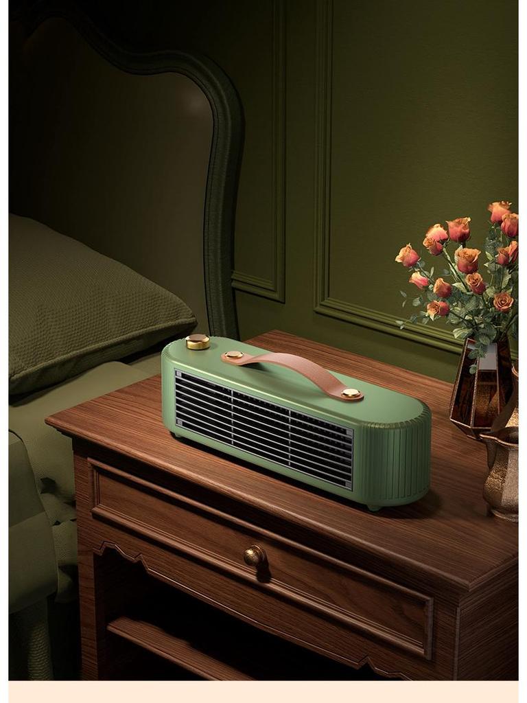 Портативный мини-PTC-нагреватель для дома/офиса - Компактный электрический вентилятор с быстрым нагревом