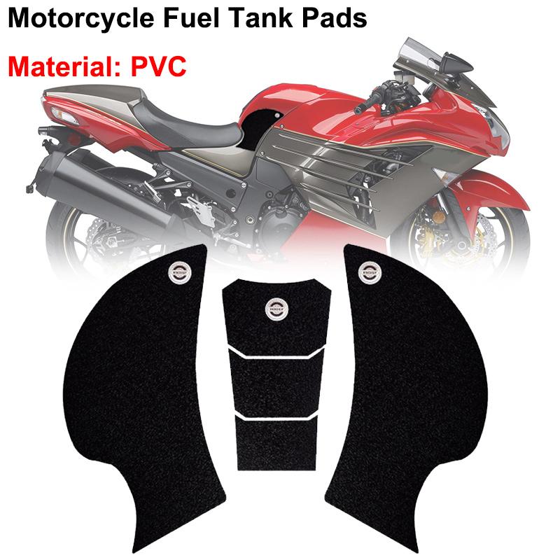 Для KAWASAKI ZX-14R ZX14R ZZR1400 GTR1400 2006-2015 мотоциклетные противоскользящие накладки на топливный бак, газовая наколенница, тяговая наклейка