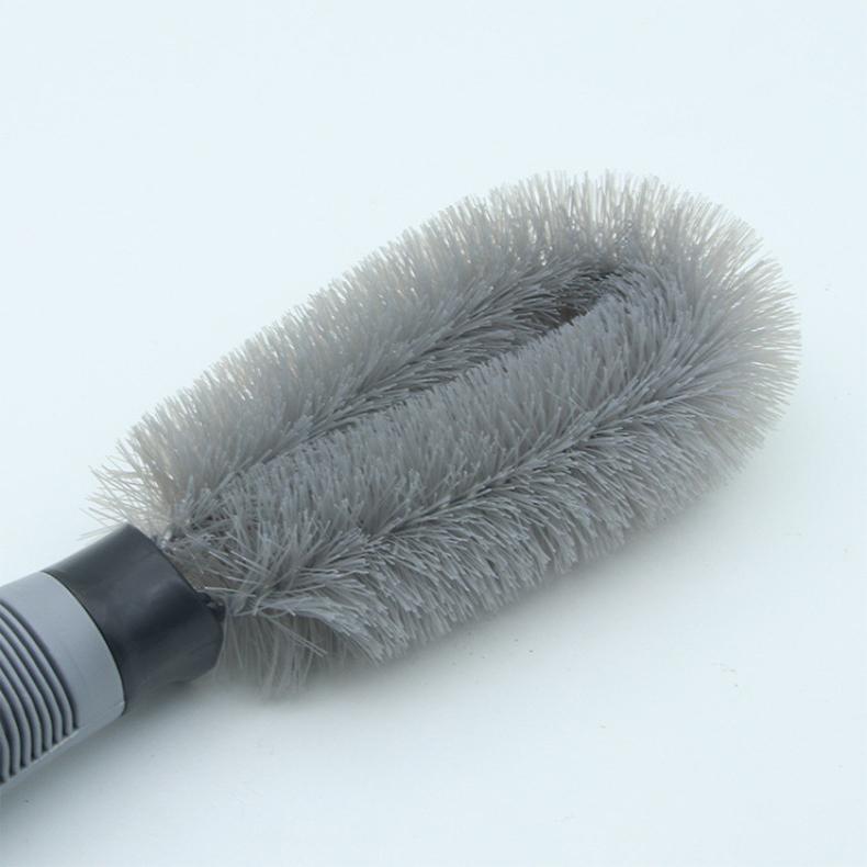 Powerful ABS Tire Brush Wheel Hub Scrub Special Car Mop Cleaning Brush Effective Decontamination Tool Car Cleaning Supplies