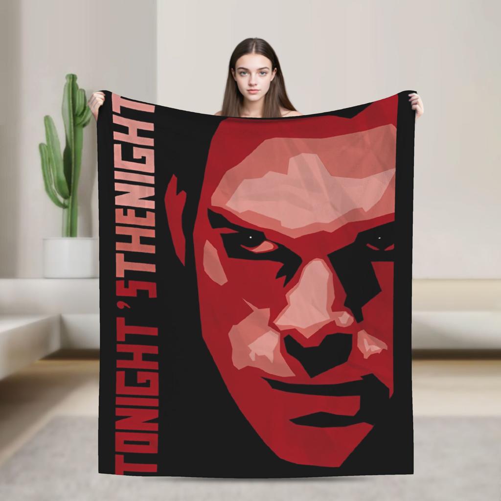 Dexter TV Show Movie Poster  Blanket Flannel Spring Autumn Morgan  Lightweight Thin Throw Blankets for Sofa Car Bedding Throws