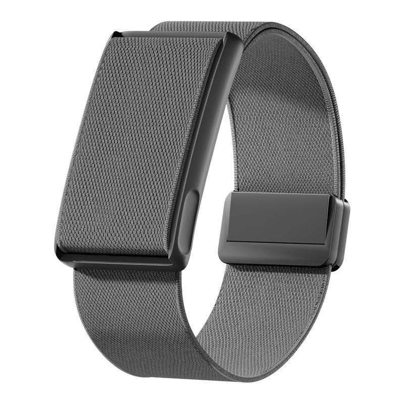 Металлическая рамка 2-в-1 + Магнитный нейлоновый спортивный ремешок для Amazfit Helio Регулируемый сменный ремешок Легкий удобный браслет