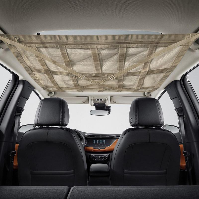 Автомобильная потолочная грузовая сетка Универсальная грузовая внедорожник Интерьерные аксессуары Антипровисающий багажный фургон Большая вместимость