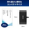 Buffalo USB Hub USB-C 3.2 Gen1 3 Ports 90W USB PD Compatible 4K HDMI 5Gbps High Speed ??Data Transfer Compatible with iPhone 16 Black BSH3U335C1PBK