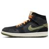 Air 1 Mid SE Craft Anthracite Light Olive Мужские кроссовки Black Sky-J-Light-Olive FD6817-003