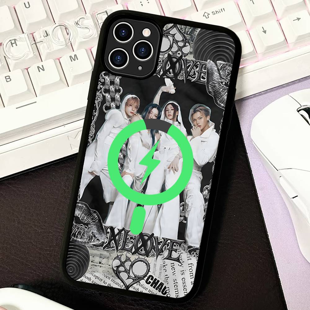 Popular Logo X-XLOV For Magsafe Magnetic Case For IPhone 17 Air 16 15 14 13 12 11 Pro Max Plus Wireless Charging