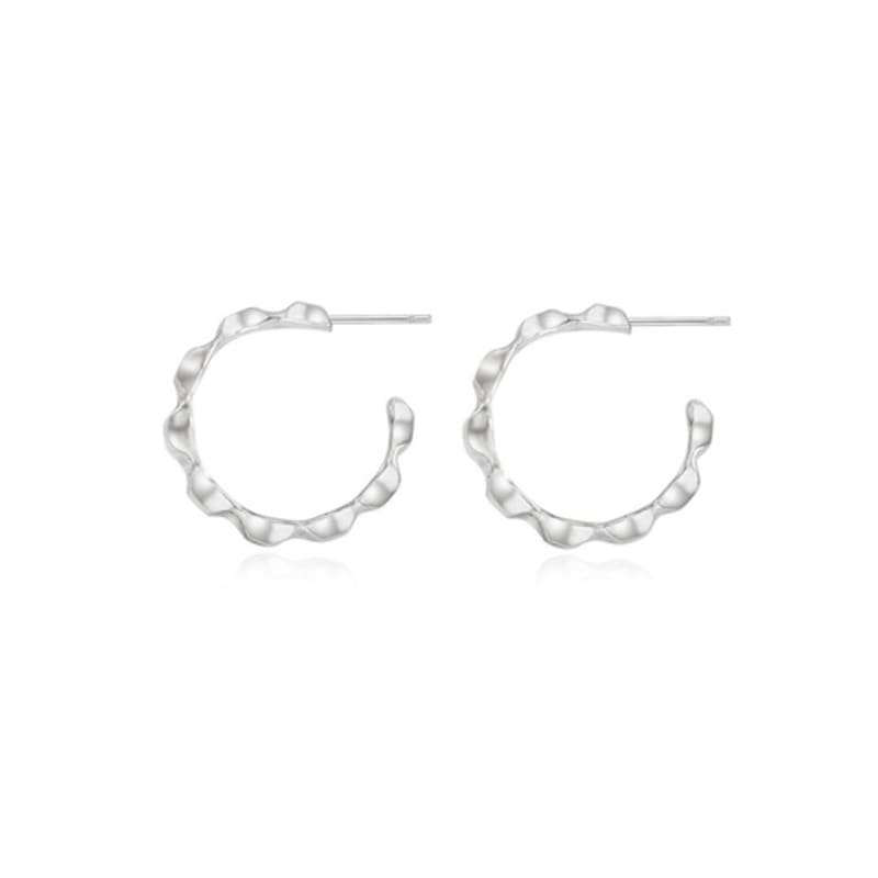 NIMBUS SHINE STAR HOOP EARRINGS (S)