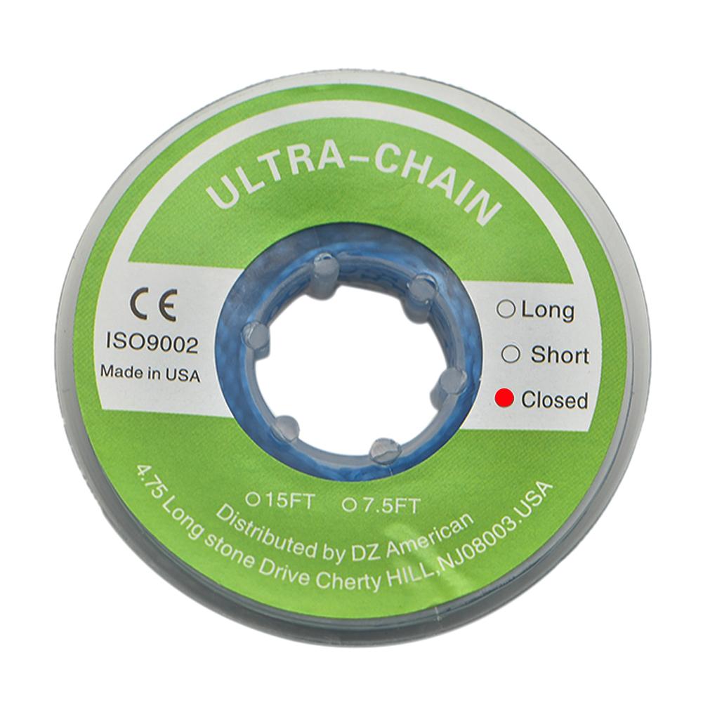 Стоматологическая ортодонтическая эластичная силовая цепь, резиновая сверхвысокопрочная силовая цепь, катушка с замкнутым расстоянием 4,75 м