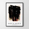 Plakat abstrakcja soulages
