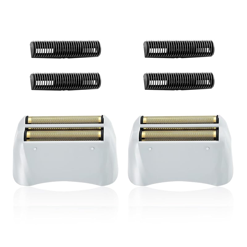 2 шт. Сменные сетка и лезвия Pro Shaver, совместимые с andis 17150(ТС-1)/17155/17200 Бритва ProFoil Lithium Запасной" Золотой