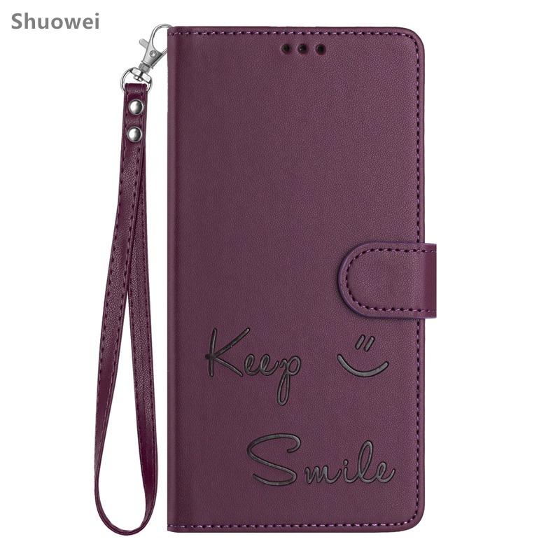 For Huawei P20 P30 P40 P50 Lite Pro 4G Case Flip Leather Wallet Cover Card Slot Stand Wrist Strap